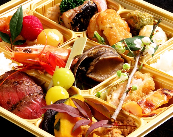 和らぎ亭 しまやのお弁当一例