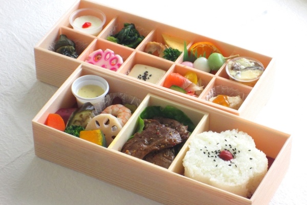 食遊亭 惣楽 のお弁当一例