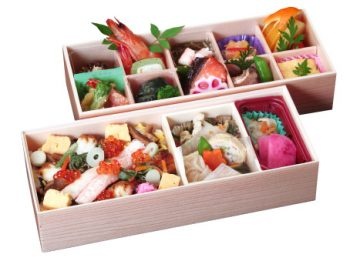 お届け料理　四季彩のお弁当一例