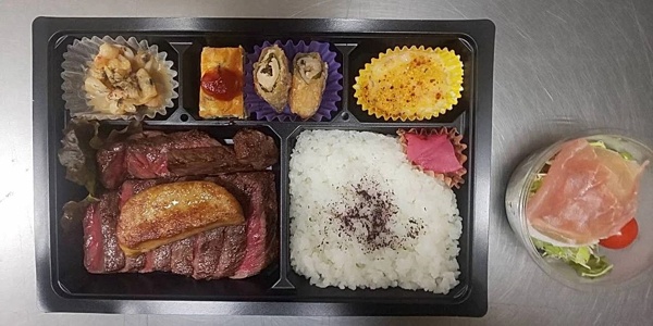 旬菜牛亭みなみのお弁当一例