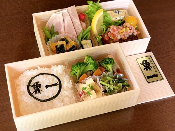魚一/蓬莱吉日庵のお弁当一例