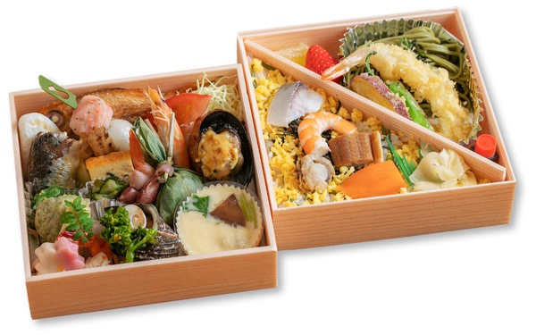 なが田のお弁当一例