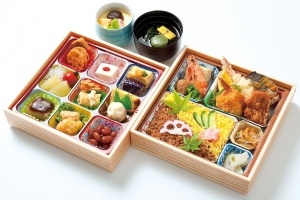 雅叙苑のお弁当一例