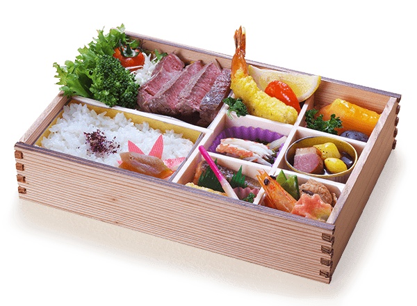 六味三徳のお弁当一例