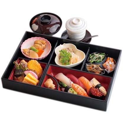 すし貴のお弁当一例