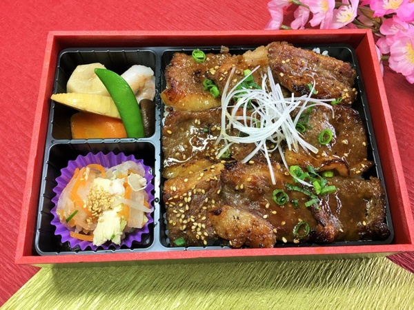 梅田のお弁当一例