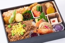 季里亭のお弁当一例