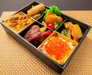 肉商沢木本店のお弁当一例