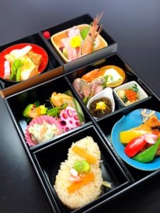 亀松閣のお弁当一例