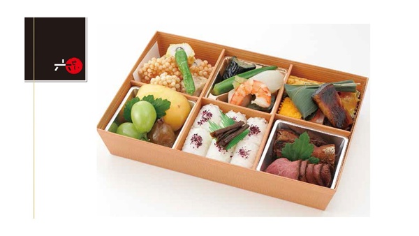 日本料理　六せいのお弁当一例