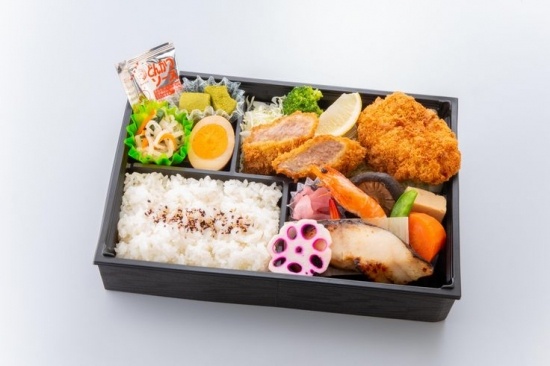 お米ひろばさとうのお弁当一例