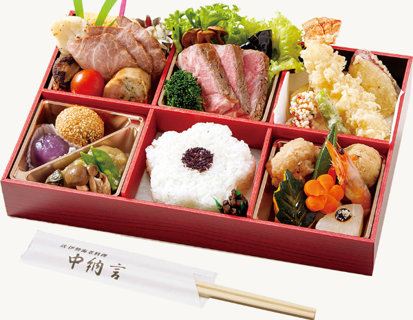 中納言のお弁当一例